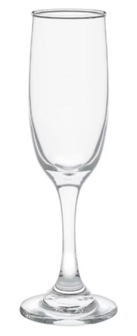 Glass Champagne Flutes 6oz