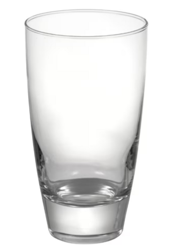 Clear Glass 18oz
