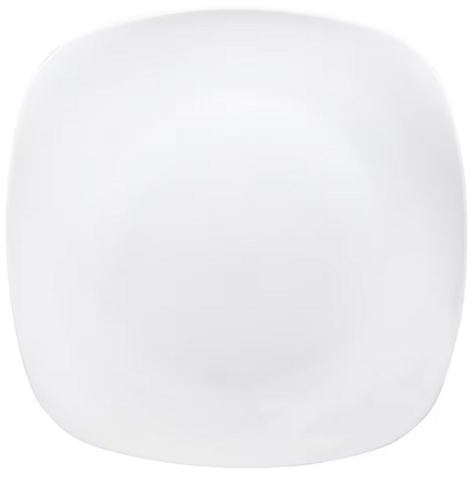 White Square Plates 11x11 in