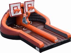 Double Basketball Jam Inflatable Bounce Game