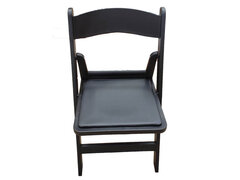 Black Garden Wedding Chairs