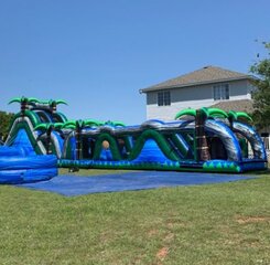 70' Blue Crush Obstacle Course