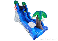 20' Malibu Splash Dry Slide