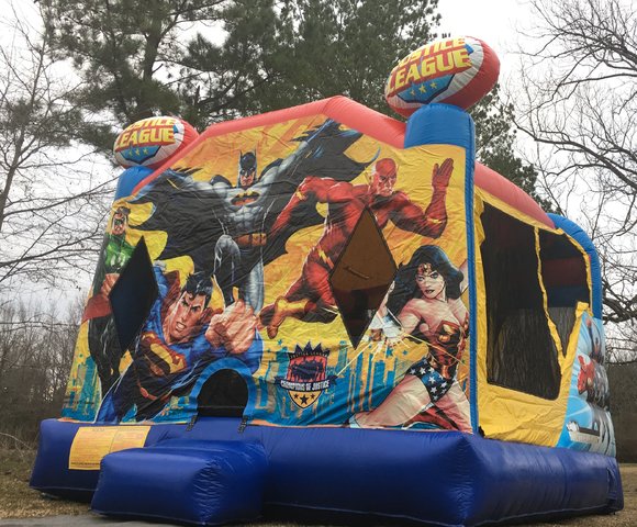 Justice League Bounce House Combo