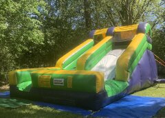 13' Cool Splash water slide with inflatable pad
