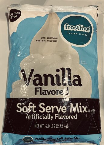 soft serve ice cream mix vanilla 