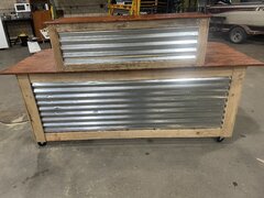 prtable bar on wheels