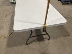 table top balloon arch fits 6 foot and 8 foot tables