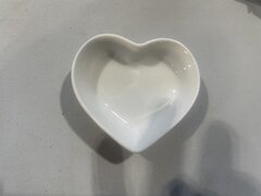 heart shape small candy bowls 