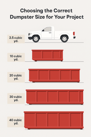 Truck to Dumpster sizing
