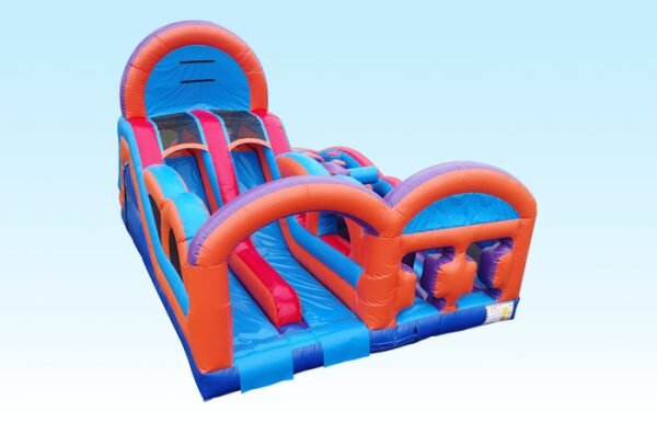DUAL OBSTACLE SLIDE OBSTACLE COURSE I421