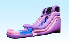 18FT SPARKLE PINK WATERSLIDE WS1814
