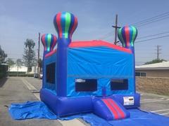  Extra Large Blue & Red Balloon Spacewalk with basketball goal 