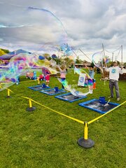 Onsite Giant Bubble Making Stations