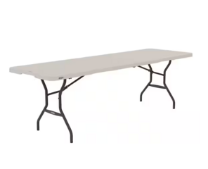 8ft Plastic Table