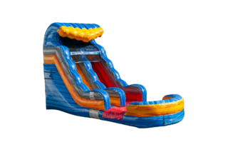 15ft Fireblast Tsunami Waterslide