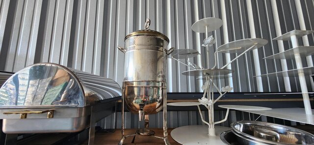 COFFEE URN SILVER 100 CUP