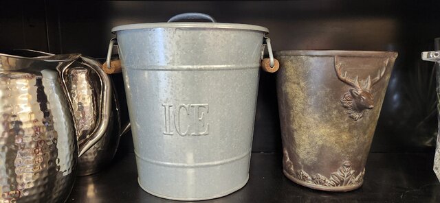 Ice bucket galvanized