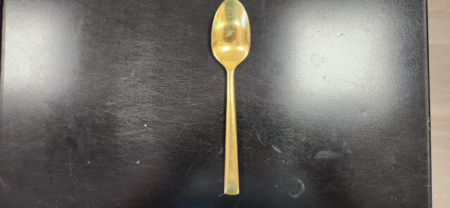 Spoon gold teaspoon