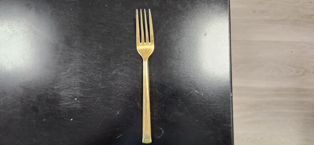Fork gold dinner