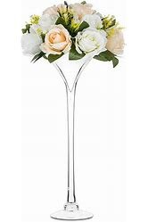 Vase Glass Martini 28 inch