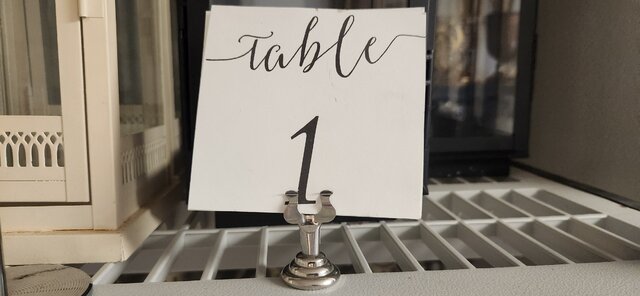 Stand sm table number