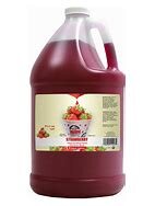 Strawberry Snow Cone Syrup 1 gal