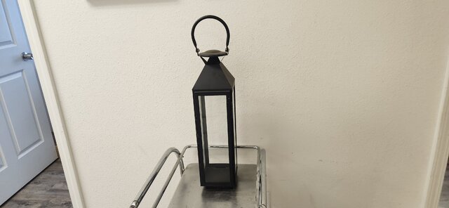 Lantern black metal 20