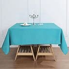 Tablecloth 70 Square turquoise