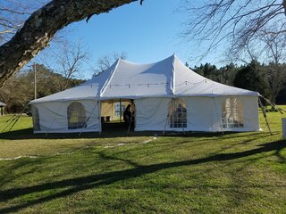 Tent 30'x45' Pole white