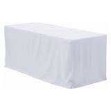 Tablecloth, White 4 foot fitted