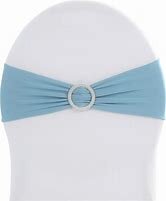 Chair Sash baby blue spandex