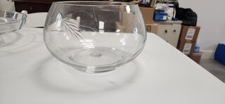 Bowl, Glass serving