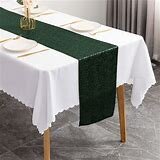 Table runner, Forest Green Sequin 