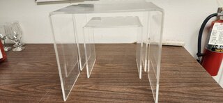Riser acrylic set of 3