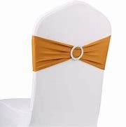 Chair sash Byzantine Gold spandex