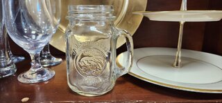 Mason Jar, clear glass 16 oz (25)