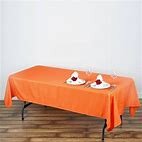 Tablecloth Orange Disposable rectangle