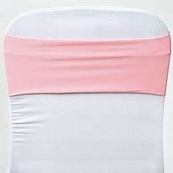 Chair sash blush pink spandex