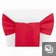 Chair Sash poly red