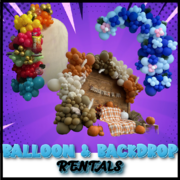 Balloons & Backdrops Rentals