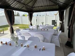 Table and chair rentals