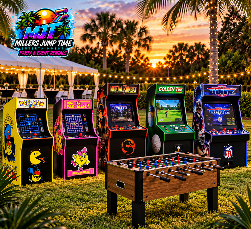 Arcade Games for Osceola County Florida events