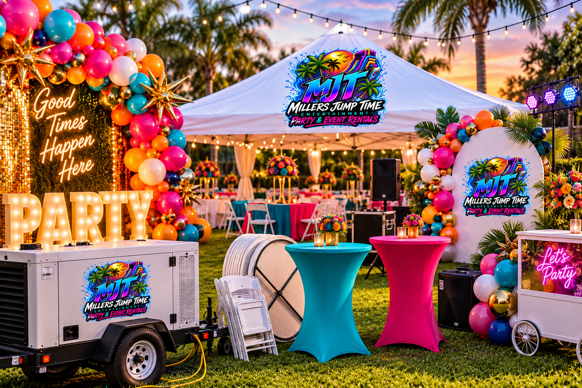 Event Equipment for Osceola County Florida events