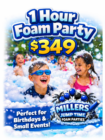 Foam Party Rentals 1 Hour