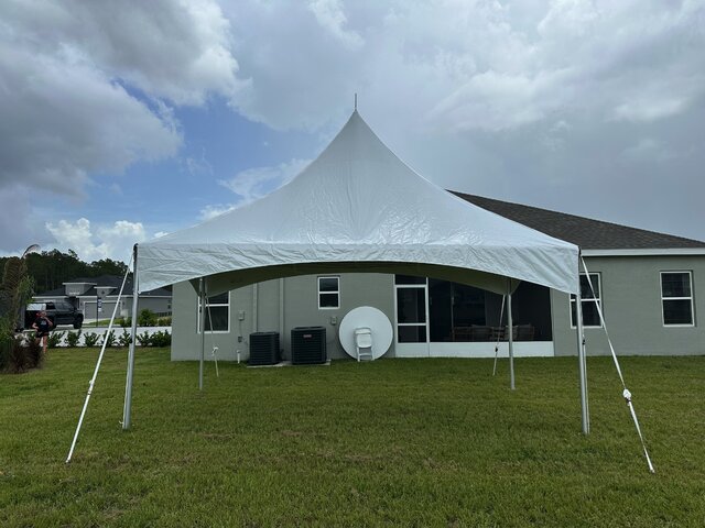 10ft by 20ft High Peak Tent