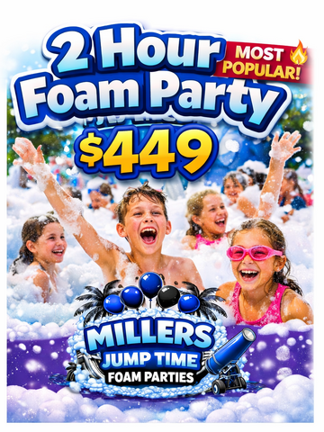 Foam Party Rentals 2 Hours