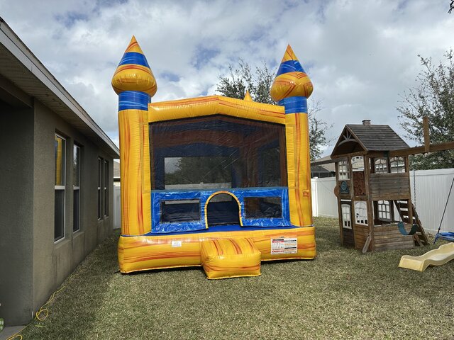 Volcano Bounce House 