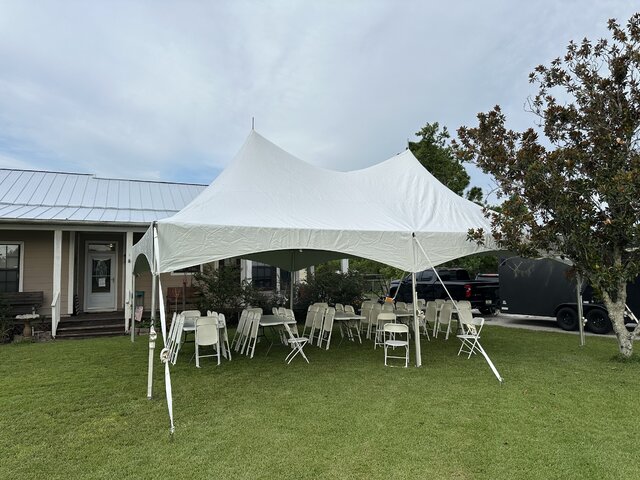 20ft by 30ft High Peak Tent