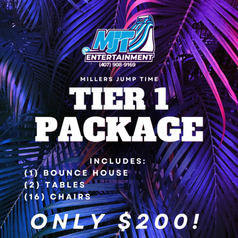 Tier I Party Package